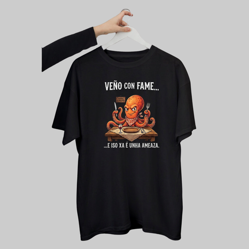 Camiseta con frase en gallego
