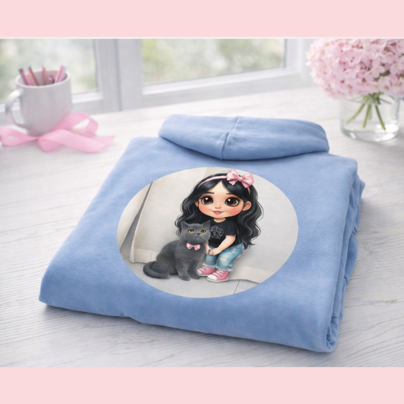 Sudadera personalizada con tu foto convertida en ilustración